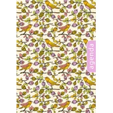 Határidőnapló Colors A5 napi, fehér lapokkal Nature lila Dayliner 2026.