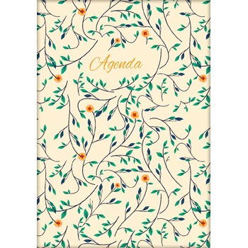 Határidőnapló Colors A5 napi, fehér lapokkal Patterns Dayliner 2026.