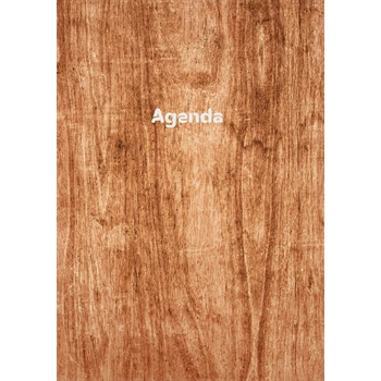 Határidőnapló Colors A5 napi, fehér lapokkal Wood Dayliner 2026.