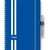 Határidőnapló InSpiral A5 heti, fehér lapokkal GT kék-fehér Dayliner 2026.