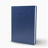 Határidőnapló agenda Standard A/5, napi, fehér lapokkal (kék) 2026. Bluering®