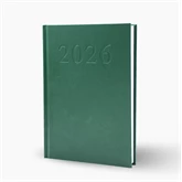 Határidőnapló agenda Standard A/5, napi, fehér lapokkal (zöld) 2026. Bluering®