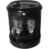 Hegyező asztali 2 lyukú elektromos elemes és USB adapterrel működtethető EG5161 Eagle fekete