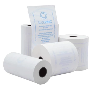 Hőpapír 110 mm széles 28fm hosszú, cséve 12mm, 5 tekercs/csomag, BPA mentes  ( 110/50 ) nyomatlan