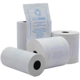 Hőpapír 37 mm széles, 30fm hosszú, cséve 12mm, 10 tekercs/csomag,  ( 37/50 ) BPA mentes Bluering®