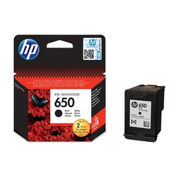 Hp 650/CZ101AE tintapatron black ORIGINAL