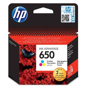 Hp 650/CZ102AE tintapatron color ORIGINAL