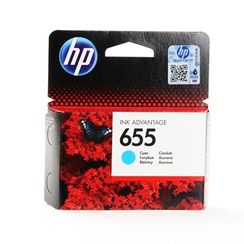 Hp 655/CZ110AE tintapatron cyan ORIGINAL