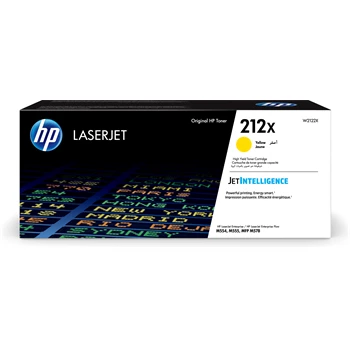 Hp W2122X toner yellow ORIGINAL (212X)