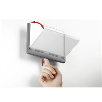 Információs tábla 149x105,5mm, Durable fehér