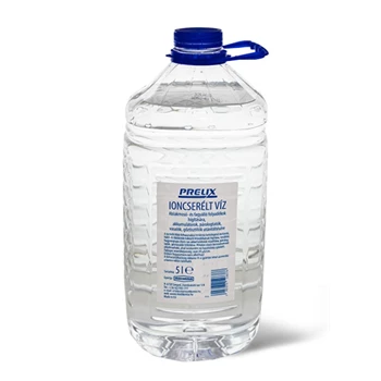 Ioncserélt víz 5 liter Prelix
