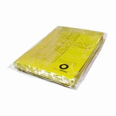 Iratgyűjtő, táblázatos pólyás dosszié A4, 230g. karton Bluering® sárga