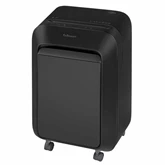 Iratmegsemmisítő, 14lap mikrokonfetti vágás 2x12mm, Fellowes® Powershred LX211, fekete