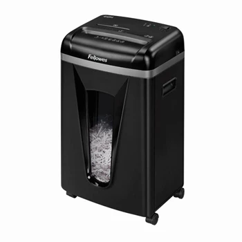 Iratmegsemmisítő, 9lap, mikrokonfetti vágás 2x12mm, Fellowes® Microshred 450M 