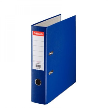 Lever arch file, A4, 7,5 cm with metal shoe, 11255 Esselte Economy blue