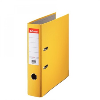 Lever arch file, A4, 7,5 cm with metal shoe, 10782 Esselte Economy yellow