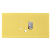 Iratrendező A4, 5cm, két oldalt PP borítás,lapraszerelt, Bluering® Premium sárga