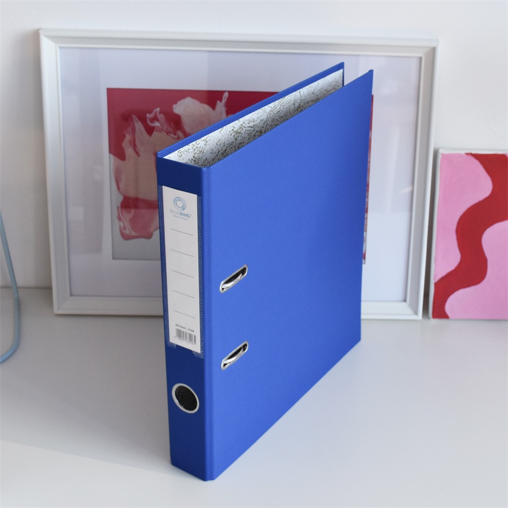 Iratrendező A4, 5cm,lapraszerelt, Bluering® Smart kék