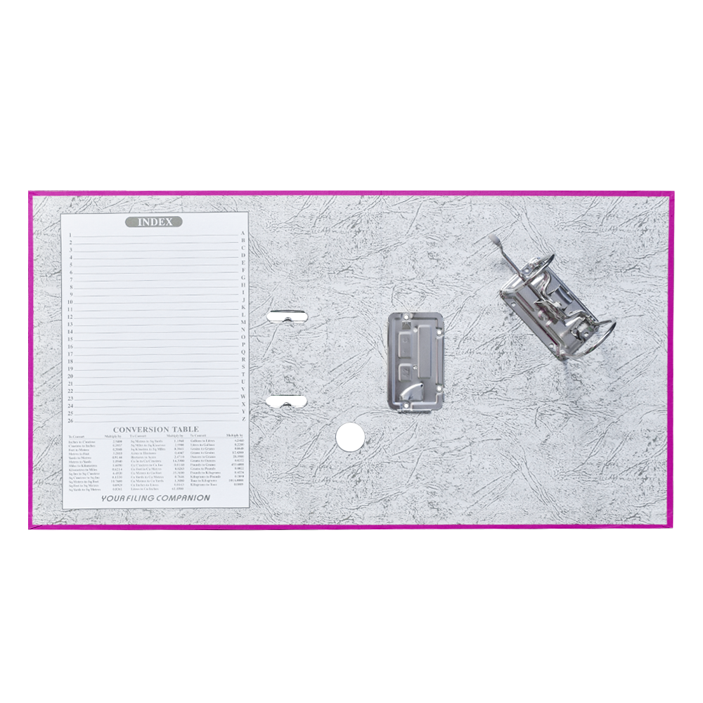 Iratrendező A4, 5cm,lapraszerelt, Bluering® Smart lila