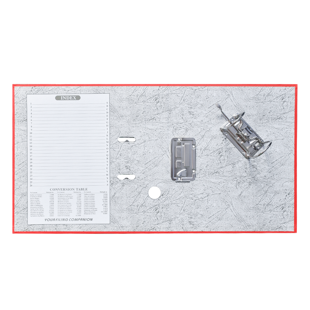 Iratrendező A4, 5cm,lapraszerelt, Bluering® Smart piros