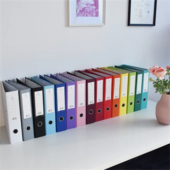 Iratrendező A4, 7,5cm,lapraszerelt, Bluering® Smart fehér