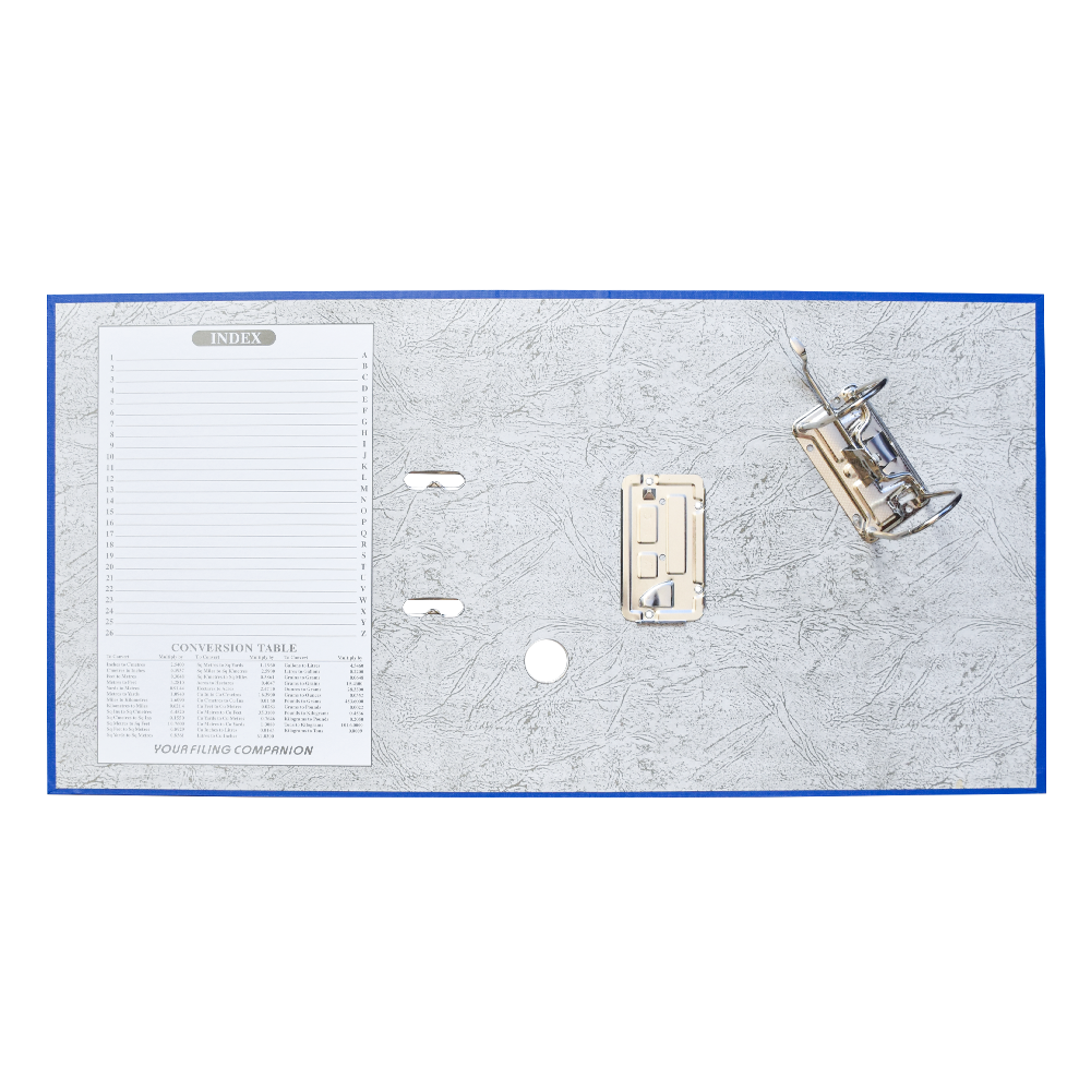 Iratrendező A4, 7,5cm,lapraszerelt, Bluering® Smart kék