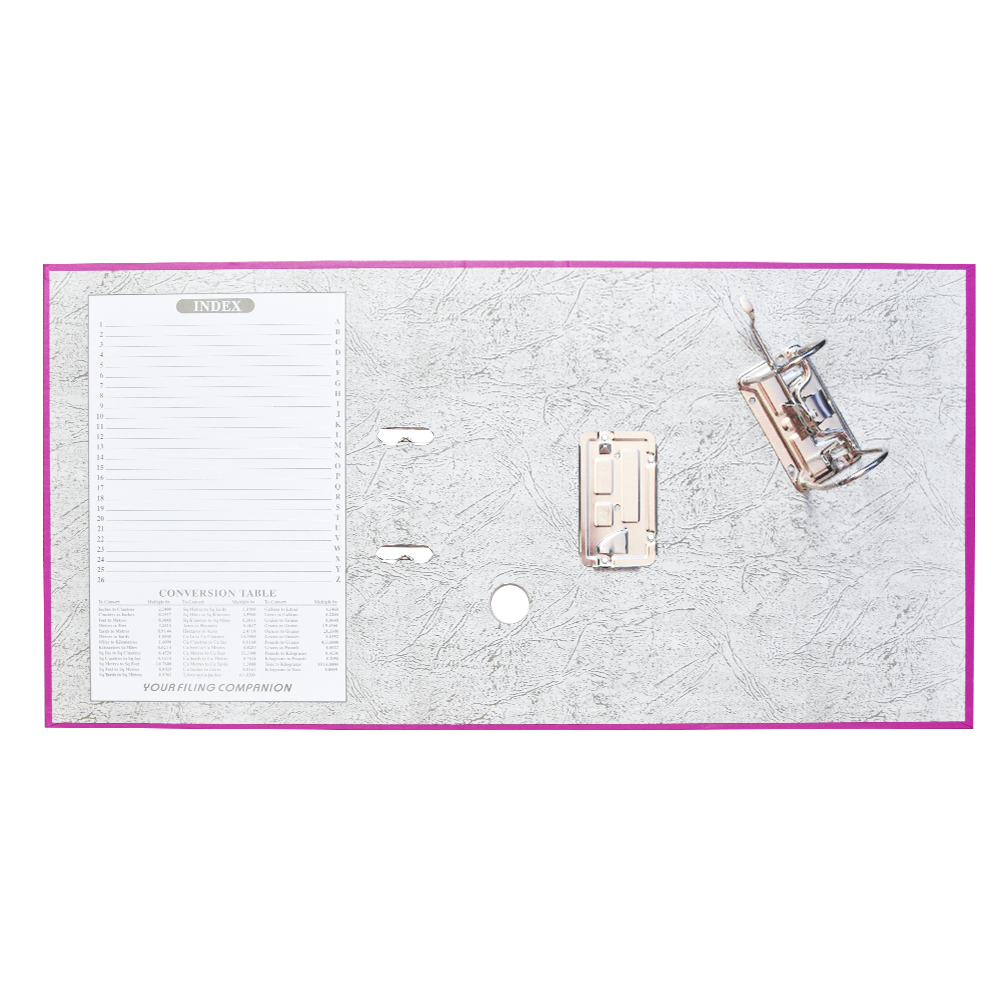 Iratrendező A4, 7,5cm,lapraszerelt, Bluering® Smart lila