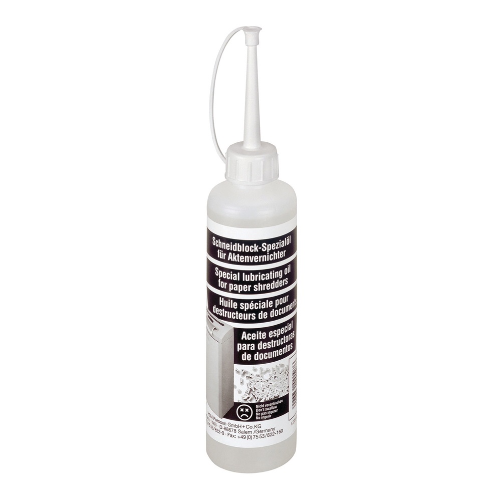 Karbantartó olaj iratmegsemmisítőhöz 250 ml, Hsm