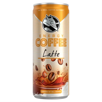 Kávéital 0,25l HELL Energy Coffee Latte
