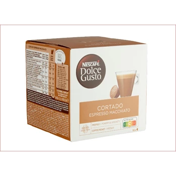 Kávékapszula, Nescafé  DOLCE GUSTO Cortado Espresso Macchiato 16db/doboz