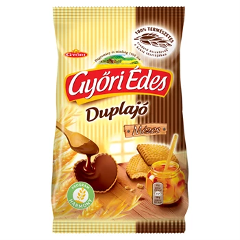 Keksz, 150 g, duplajó, Győri édes, mézes