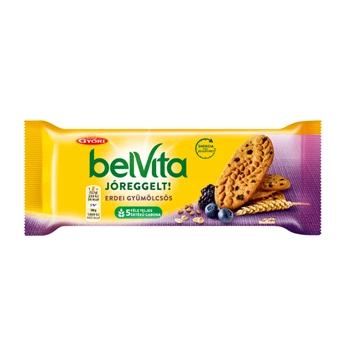 Keksz 50 g, Belvita Jó reggelt, erdei gyümölcsös