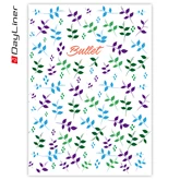 Keménytáblás notesz pontozott vonalozással Colors A5 Bullet, fehér lapokkal Plant Dayliner 2026.