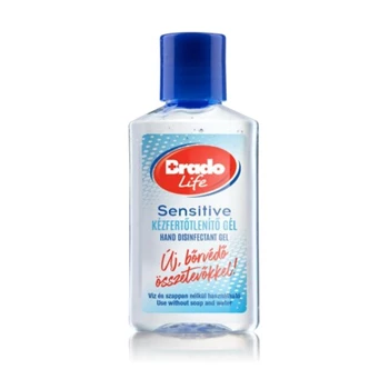 Kéz- és bőrfertőtlenítő gél 50 ml Bradolife Sensitive