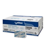 Kéztörlő 2 rétegű Z hajtogatású 150 lap/csomag 25 csomag/karton Celtex Z Trend_72220