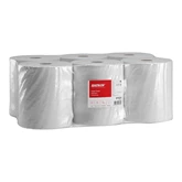 Kéztörlő 2 rétegű belsőmagos tekercses átmérő: 20 cm 600 lap/150 m/tekercs 6 tekercs/csomag S Katrin_97531 fehér