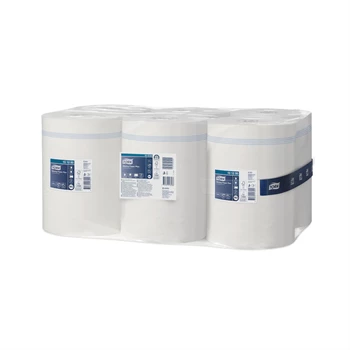 Kéztörlő 2 rétegű tekercses átmérő: 19 cm 6 tekercs/karton Plus M2 Advanced Tork_101250 fehér