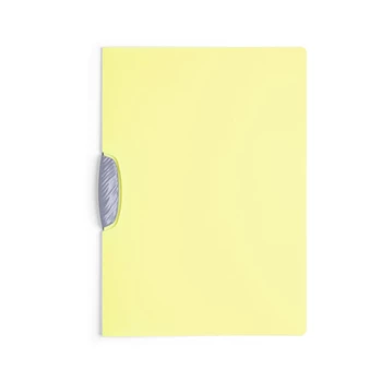 Klip mappa 30lap Durable Swingclip® Color, sárga