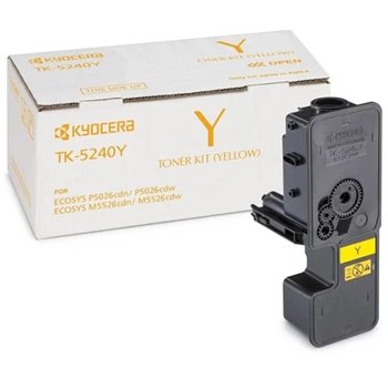 Kyocera TK5240 toner yellow ORIGINAL 