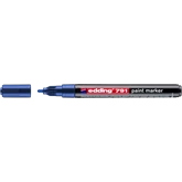 Lakkmarker 1-2mm, kerek Edding 791 kék 