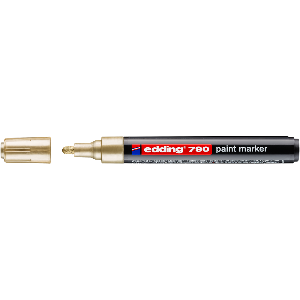 Lakkmarker 2-3mm, kerek Edding 790 arany