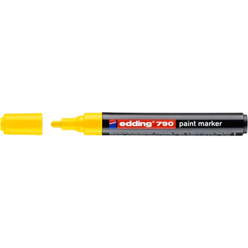 Lakkmarker 2-3mm, kerek Edding 790 sárga