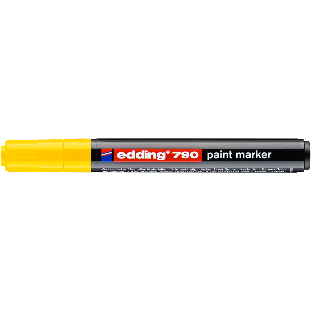 Lakkmarker 2-3mm, kerek Edding 790 sárga