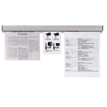 Laptartó sín 118 cm Franken