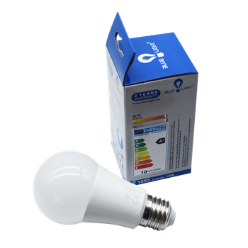 Led 10W A60, E27 1055 lm 4000k Blue Light
