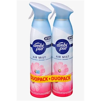 Légfrissítő aerosol 2 x 185 ml Ambi Pur Flower&Spring