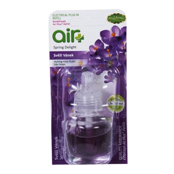Légfrissítő utántöltő 19 ml elektromos készülékbe Embfresh White lilac