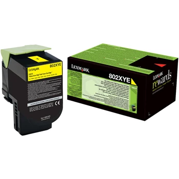 Lexmark CX410/510 toner yellow ORIGINAL 