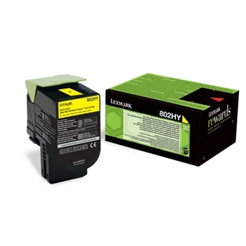 Lexmark CX410/510 toner yellow ORIGINAL 