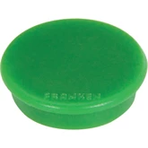 Mágnes 38mm, erősség: 2500 g. Franken 10 db/csomag, zöld